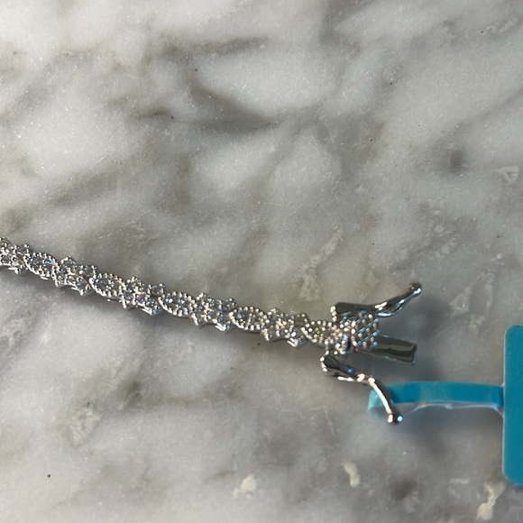 Moissanite 925 sterling silver 7 inch bracelet - Picture 4 of 10